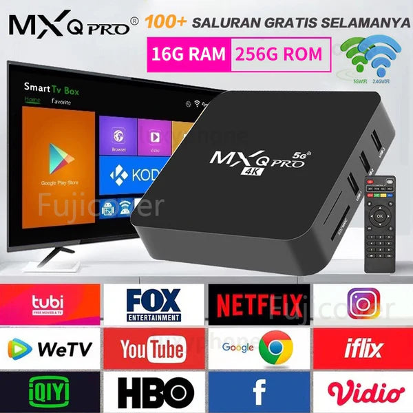 Box TV Android MXQ Pro 5G.