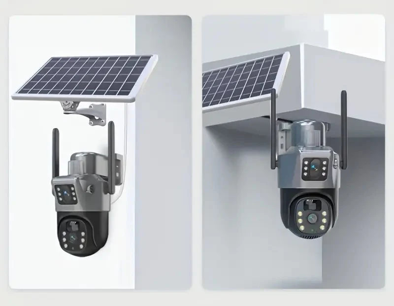 Caméra autonome 4G sans électricité ni Wi-Fi.
